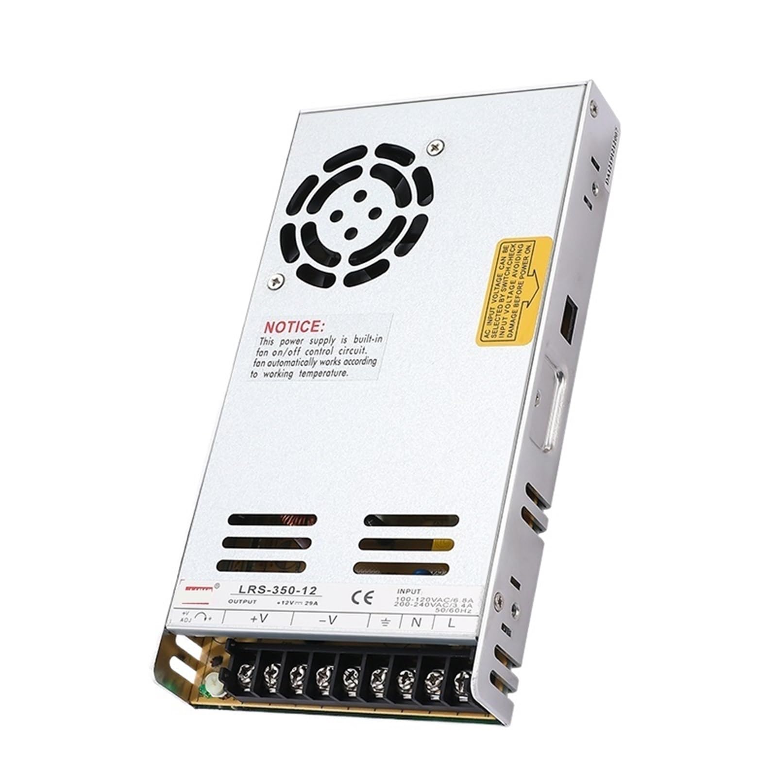 Amazon | LRS-350-12 Multiple Protection Small Size LRS Series 350W